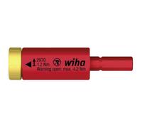 Wiha Adaptateur dynamométrique Wiha easyTorque electric pour embouts slimBits et étui slimVario® 1.2 Nm Quantité:1