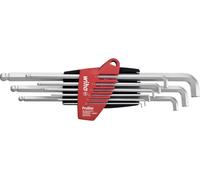 Wiha Juego de llaves Allen en soporte ProStar 369T ProStar 9tlg verchromt; Stubby