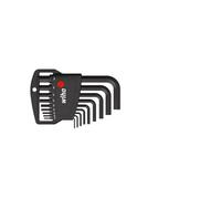 Wiha Wiha Jeu de clés mâles en étui Classic Six pans, 9 pcs, oxydé noir (06379) Quantité:1