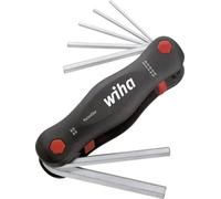 Wiha 6 pans intérieurs Jeu de clés mâles coudées 2 mm, 2.5 mm, 3 mm, 4 mm, 5 mm, 6 mm, 8 mm 7 pièces