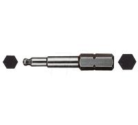 Wiha Wiha Embout Standard Six pans à tête sphérique 1/4" (01737) 3,0 x 38 mm Quantité:10