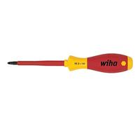 Wiha Tournevis cruciforme PZ 2 324 00879 - lame 100 mm - DIN ISO 8764, DIN EN 60900