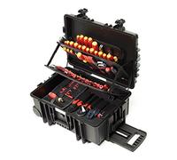 Wiha 9300703 Boîte à outils XXL pour électriciens, outils VDE, 115 pièces