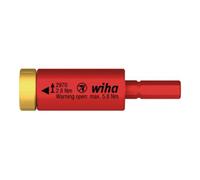 Wiha Adaptateur Wiha torque easyTorque électrique pour slimBits et slimVario® Halter sous blister 41344 2,8 Nm Quantité:1