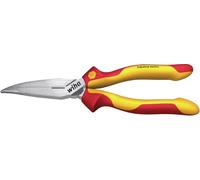 Wiha Alicates de boca semi-redonda Industrial electric Z 05 1 09 200mm Ind. electric; Flachrundzange, gebogen Couleur