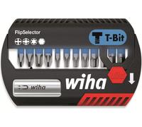Wiha Bit Set FlipSelector T-Bit 25 mm mélangé 13 pcs. 1/4" (41826)
