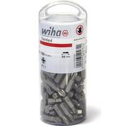 Wiha Bit Set Standard 25 mm Pozidriv (PZ2) 100 pcs. 1/4" en grand emballage (40462)