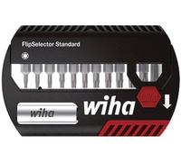 Wiha Bitsatz FlipSelektor Standard 13tlg+Halter 1/4Torx T7-T40 39124 Jeu dembouts 13 pièces TORX® intérieur