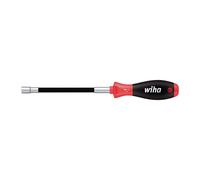 Wiha Tournevis à douille 6 pans SoftFinish 372 - 8 mm x 150 mm - manche flexible - L. totale 268 mm