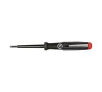 Wiha Détecteur de tension DINVDE0680-6 à fente VDE 3x70mm L.tot.165mm lame ronde/noir Quantité:1