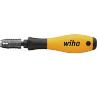 Wiha Tournevis porte-embout SoftFinish® ESD 1/4" (32161) 148 mm verrouillable mécaniquement