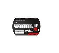 Wiha Bit Set FlipSelector Standard 25 mm hexagonal 11 pcs. 1/4" avec clip ceinture sous blister (39059)