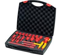 Jeu de clés à cliquet isolées 1/2 21pcs en coffret - WIHA - "