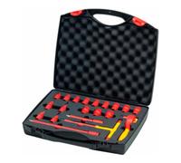 Wiha Jeu de clés à cliquet isolées 3/8" 20 pièces en coffret