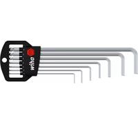 WIHA Jeu de clés mâles dans support Classic TORX® tête sphérique 8 pces oxydé noir sous blister (32395)