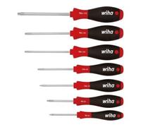 Wiha Jeu de tournevis 7pcs. TX T.8/9/10/15/20/25/30 SoftFinish, syst. guid. T. ds car Quantité:1