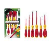 WIHA - JEU DE TOURNEVIS A FENTE + POZIDRIV SOFTFIN