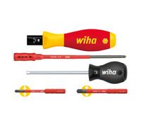 Wiha Jeu de tournevis dynamométriques Wiha TorqueVario®-S electric PlusMinus/Pozidriv, 5 pcs Quantité:1