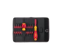 Wiha Jeu de tournevis et embouts slimVario Mélangé, 18 pcs dans une trousse (41231)