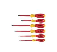 Wiha Jeu de tournevis SoftFinish electric Fente, Phillips 6 pcs (00833)