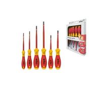 Wiha Jeu de tournevis SoftFinish electric slimFix Fente, Phillips 6 pcs (35389)