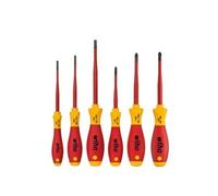 Wiha Jeu de tournevis SoftFinish electric slimFix Fente, Phillips, PlusMinus/Pozidriv 6 pcs (38362)