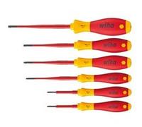 Wiha Wiha Jeu de tournevis SoftFinish® electric slimFix TX Tamper Resistant 6 pcs (41245) Quantité:1