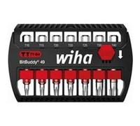 Wiha – Jeu d'embouts BitBuddy® TORX 49 mm – 7 pièces 1/4" (42115)