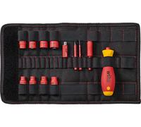 WIHA Kit de vis et de douilles slimVario 1/4" 1 pièce