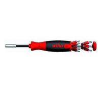 Wiha Tournevis porte-embout LiftUp 25 avec 12 embouts (38606)