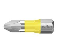 Wiha Embout Y 415/416 – Pozidriv PZ2 25 mm Acier molybdène-vanadium trempé 5 pièces