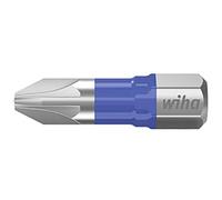 Wiha Embouts T Pozidriv PZ3 25 mm - 5 pièces - Acier molybdène-vanadium (41603)