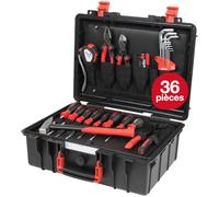 Mallette d'outils Mécaniques 46 pièces WIHA - 45531