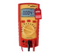 Wiha Multimètre numérique Wiha jusqu'à 1 000 V CA, CAT IV 2 piles AAA incluses Quantité:1