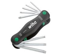 Wiha Multitool PocketStar® TORX® Tamper Resistant (avec perçage) 8 pces sous blister (25166)