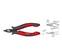 Wiha Pince coupante diagonale Electronic Tête étroite, pointue et retenue de chute sans flanc (26813) 126 mm G