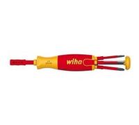 Wiha Porte-embouts 38610 - 6 embouts SlimBits fente/PH - VDE isolé
