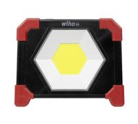 Wiha Projecteur de chantier sans fil Wiha 30 W, 3 000 lm, 3 modes d’éclairage avec pied & aimant Quantité:1