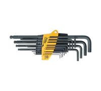 Wiha Set de clés mâles coudées similaire à ASME B18.3 9ps tête sph. 6p 0,05-1/16-5/64 Quantité:1