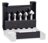 Wiha set de fraises coniques 5 pièces 6.3 mm, 8.3 mm, 10.4 mm, 12.4 mm, 16.5 mm HSS 28027 1/4" (6.3 mm) 1 set (28027)