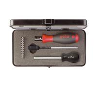Wiha - Jeu de tournevis dynamométriques TorqueVario‑S 13 pièces réglable 1-5 Nm Torx/Torx Plus