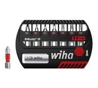 Wiha "Set d''embouts BitBuddy TY-Bits 29mm, 8 pièces, Set d''embouts de vissage"