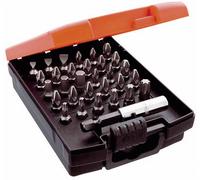 Wiha Standard 7979-01 26252 Jeu dembouts 11 pièces vis à fente, cruciforme Phillips, vis Pozidriv, 6 pans intérieurs, TORX® intérieur
