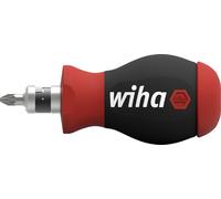 Wiha Stubby pour l'atelier Tournevis porte-embouts 7 pièces vis à fente, cruciforme Phillips, Pozidriv, TORX, 6 pans intérieurs
