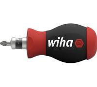 Wiha Stubby pour latelier Tournevis porte-embouts 7 pièces vis à fente, cruciforme Phillips, Pozidriv, TORX, 6 pans intérieurs