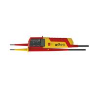 Wiha Testeur de tension et de continuité Wiha 12 - 1.000 V AC, CAT IV avec 2 piles AAA. Quantité:1