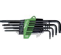 Wiha TORX® intérieur Jeu de clés mâles coudées T 5, T 6, T 7, T 8, T 9, T 10, T 15, T 20, T 25, T 27, T 30, T 40, T 50 13 pièces