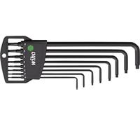 Wiha Wiha Jeu de clés mâles en étui Classic TX à tête sphérique, 8 pcs, oxydé noir (32394) Quantité:1