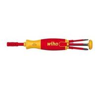 Tournevis porte embout Slim VDE 75 mm WIHA Liftup - 6 Embouts FENTE /PH /XENO PZ2 - 38611