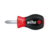 Wiha Tournevis ISO8764 PH ouv.01x25mm L.tot.81mm courte lame ronde, manche multicomp. Quantité:1